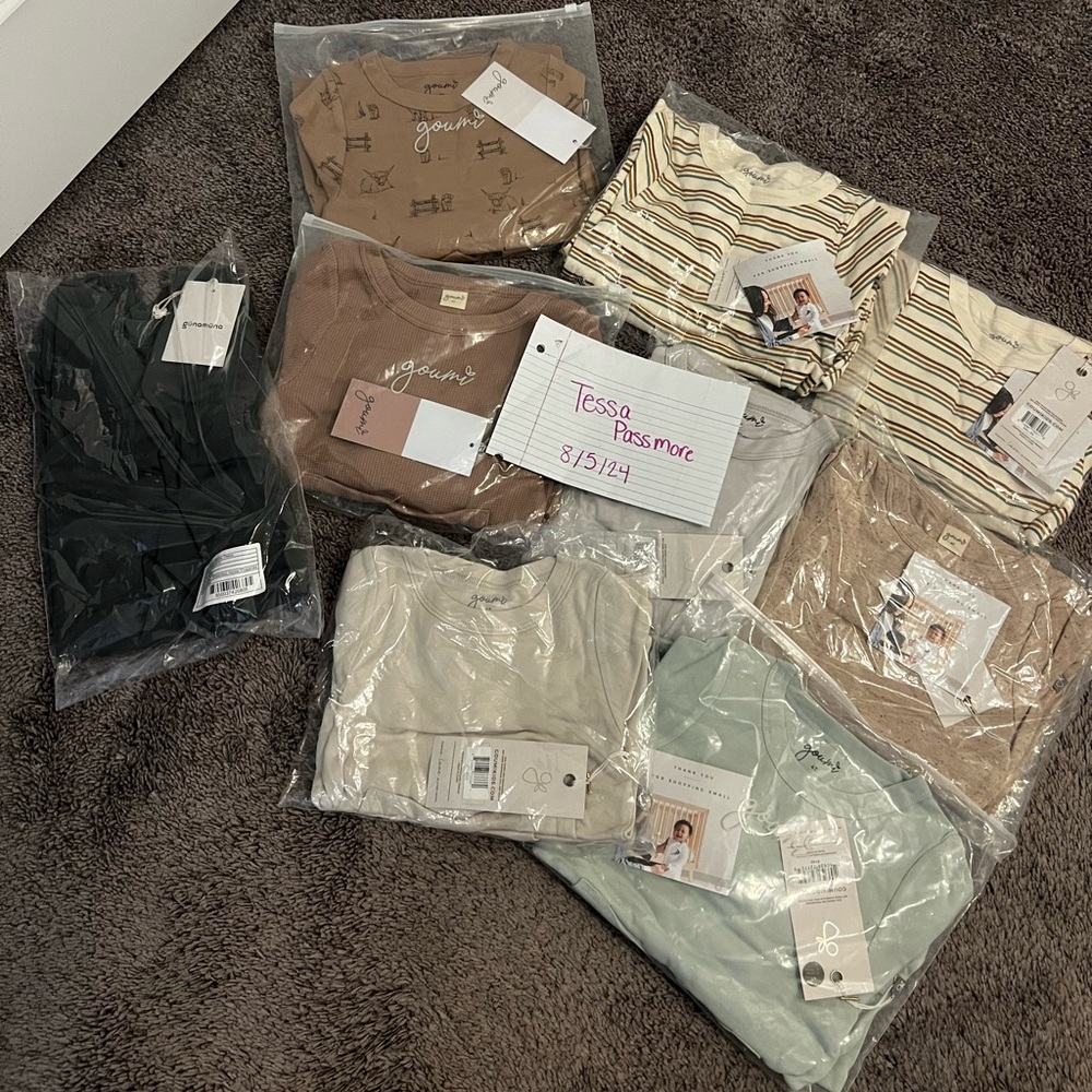 Goumi and Gunamuna Lot Bundle Jogger Sets 3T and 4T